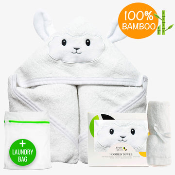 Hooded Towels - Jumpy Moo's - Baby Essentials